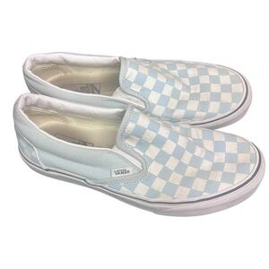 Vans Blue and white checkered size 8 Women’s 6.5 Men’s